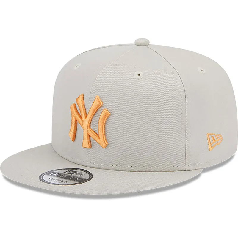 petten-plat-beige-snapback-9fifty-side-patch-van-new-york-yankees-mlb-van-new-era