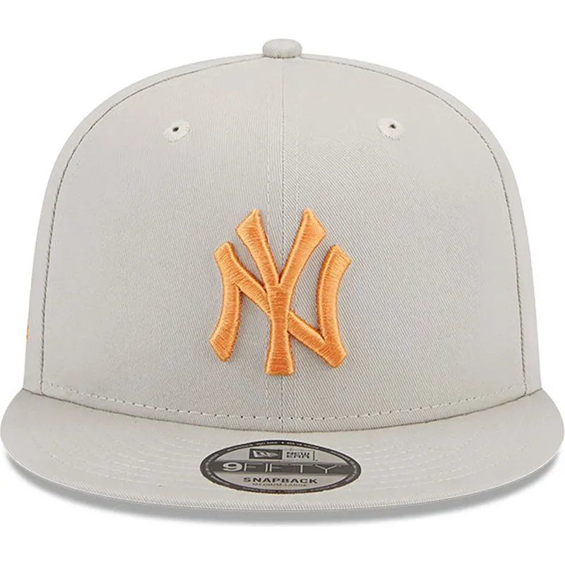 petten-plat-beige-snapback-9fifty-side-patch-van-new-york-yankees-mlb-van-new-era