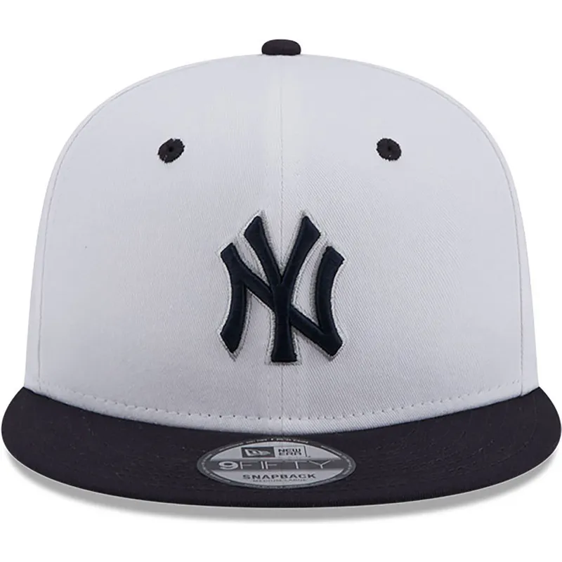 petten-plat-marineblauw-snapback-9fifty-white-crown-patch-van-new-york-yankees-mlb-van-new-era