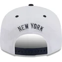 petten-plat-marineblauw-snapback-9fifty-white-crown-patch-van-new-york-yankees-mlb-van-new-era