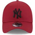petten-gebogen-rood-fitted-39thirty-comfort-van-new-york-yankees-mlb-van-new-era