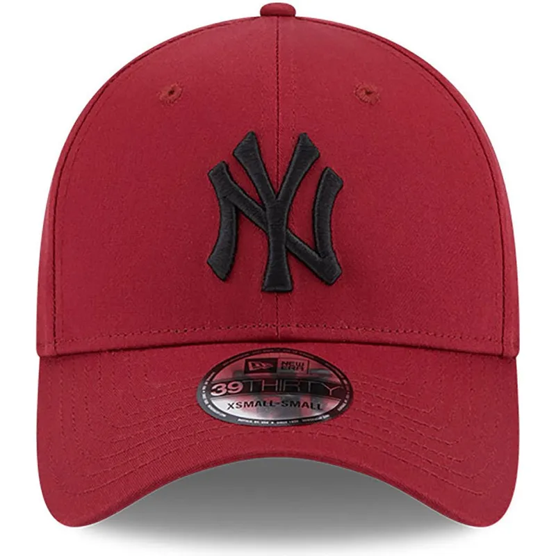 petten-gebogen-rood-fitted-39thirty-comfort-van-new-york-yankees-mlb-van-new-era