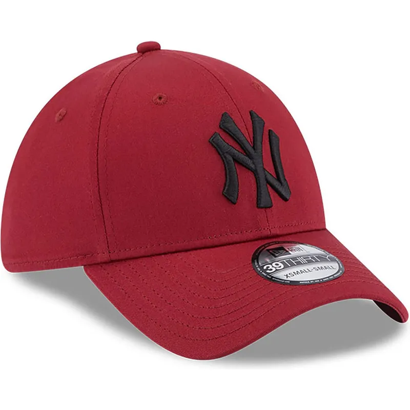 petten-gebogen-rood-fitted-39thirty-comfort-van-new-york-yankees-mlb-van-new-era