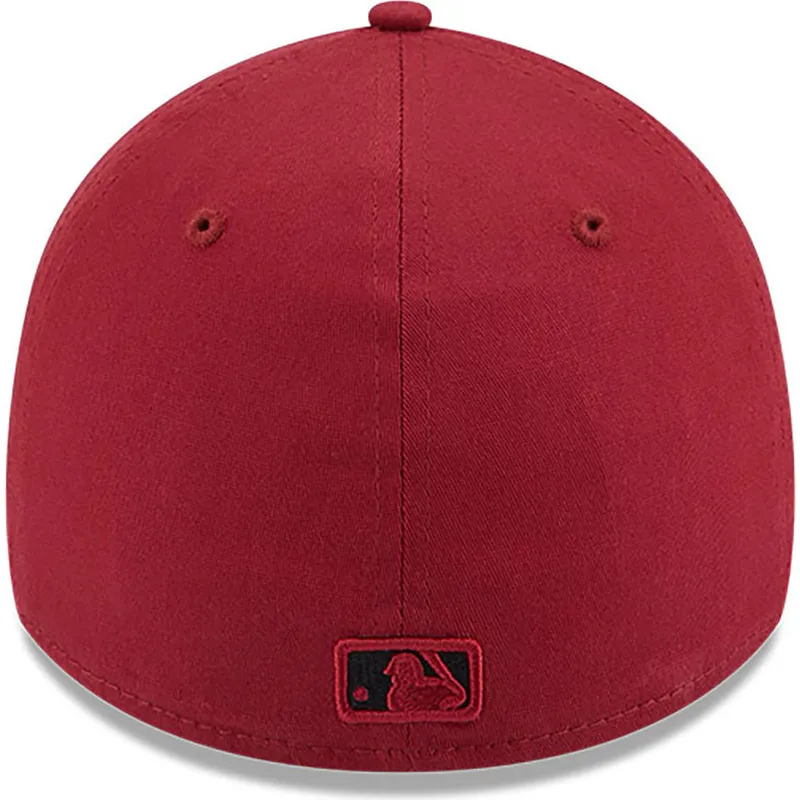 petten-gebogen-rood-fitted-39thirty-comfort-van-new-york-yankees-mlb-van-new-era