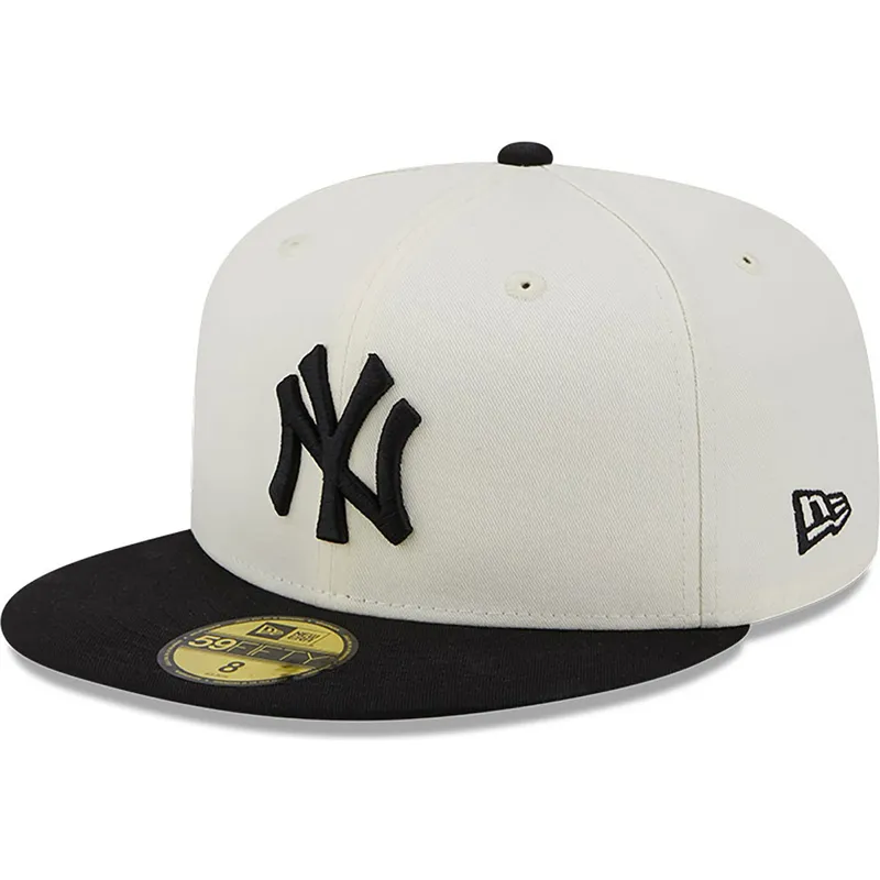 petten-plat-wit-fitted-59fifty-championships-van-new-york-yankees-mlb-van-new-era