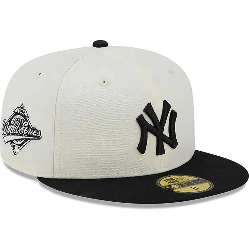 petten-plat-wit-fitted-59fifty-championships-van-new-york-yankees-mlb-van-new-era