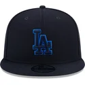 petten-plat-marineblauw-snapback-9fifty-repreve-van-los-angeles-dodgers-mlb-van-new-era