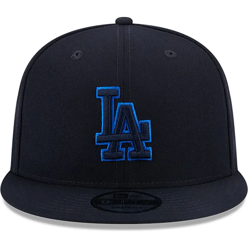 petten-plat-marineblauw-snapback-9fifty-repreve-van-los-angeles-dodgers-mlb-van-new-era