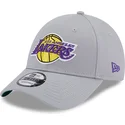 petten-gebogen-grijs-verstelbaar-9forty-team-side-patch-van-los-angeles-lakers-nba-van-new-era