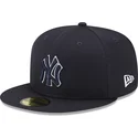 petten-plat-marineblauw-fitted-59fifty-team-outline-van-new-york-yankees-mlb-van-new-era