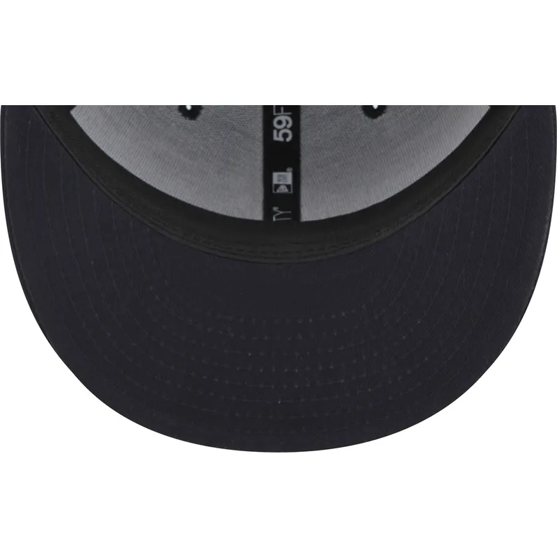 petten-plat-marineblauw-fitted-59fifty-team-outline-van-new-york-yankees-mlb-van-new-era petten-plat-marineblauw-fitted-59fifty-team-outline-van-new-york-yankees-mlb-van-new-era