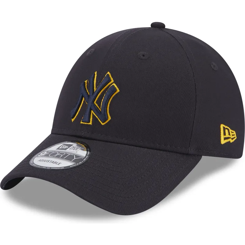 petten-gebogen-marineblauw-verstelbaar-9forty-team-outline-van-new-york-yankees-mlb-van-new-era