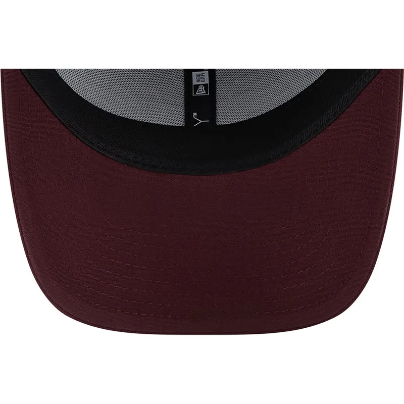 petten-gebogen-rood-verstelbaar-9forty-repreve-van-new-york-yankees-mlb-van-new-era