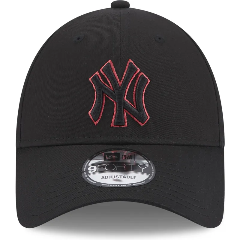 petten-gebogen-zwart-verstelbaar-9forty-team-outline-van-new-york-yankees-mlb-van-new-era