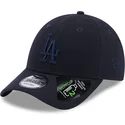 petten-gebogen-marineblauw-verstelbaar-9forty-repreve-van-los-angeles-dodgers-mlb-van-new-era