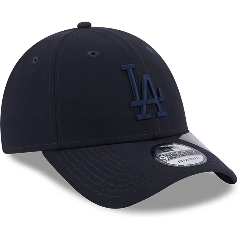 petten-gebogen-marineblauw-verstelbaar-9forty-repreve-van-los-angeles-dodgers-mlb-van-new-era