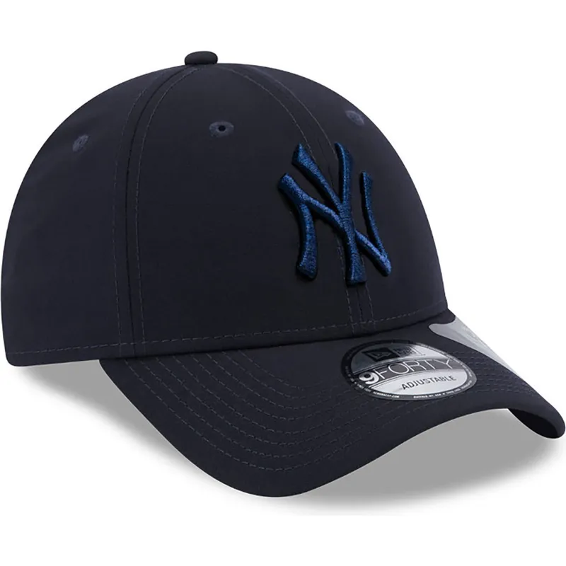 petten-gebogen-marineblauw-verstelbaar-9forty-repreve-van-new-york-yankees-mlb-van-new-era
