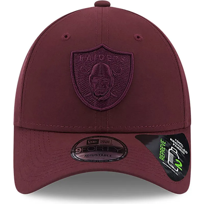 petten-gebogen-rood-verstelbaar-9forty-repreve-van-las-vegas-raiders-nfl-van-new-era petten-gebogen-rood-verstelbaar-9forty-repreve-van-las-vegas-raiders-nfl-van-new-era
