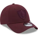 petten-gebogen-rood-verstelbaar-9forty-repreve-van-las-vegas-raiders-nfl-van-new-era