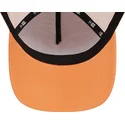 petten-gebogen-oranje-snapback-a-frame-league-essential-van-new-york-yankees-mlb-van-new-era