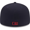 petten-plat-marineblauw-fitted-59fifty-league-essential-van-new-york-yankees-mlb-van-new-era