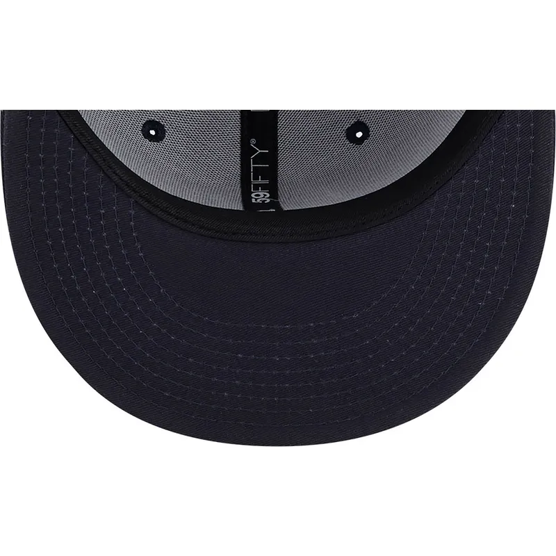 petten-plat-marineblauw-fitted-59fifty-league-essential-van-new-york-yankees-mlb-van-new-era