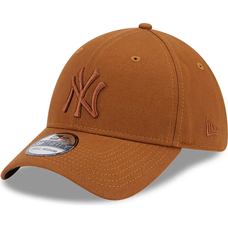 petten-gebogen-bruin-fitted-39thirty-league-essential-van-new-york-yankees-mlb-van-new-era