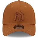 petten-gebogen-bruin-fitted-39thirty-league-essential-van-new-york-yankees-mlb-van-new-era