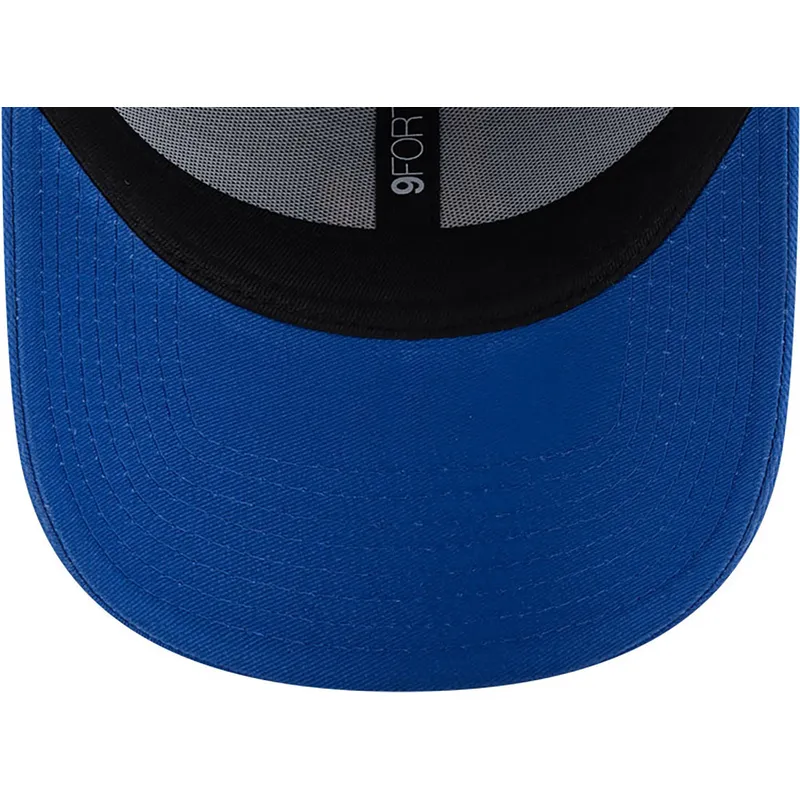 petten-gebogen-blauw-verstelbaar-9forty-league-essential-van-los-angeles-dodgers-mlb-van-new-era