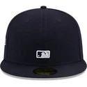 petten-plat-marineblauw-fitted-59fifty-reverse-van-new-york-yankees-mlb-van-new-era