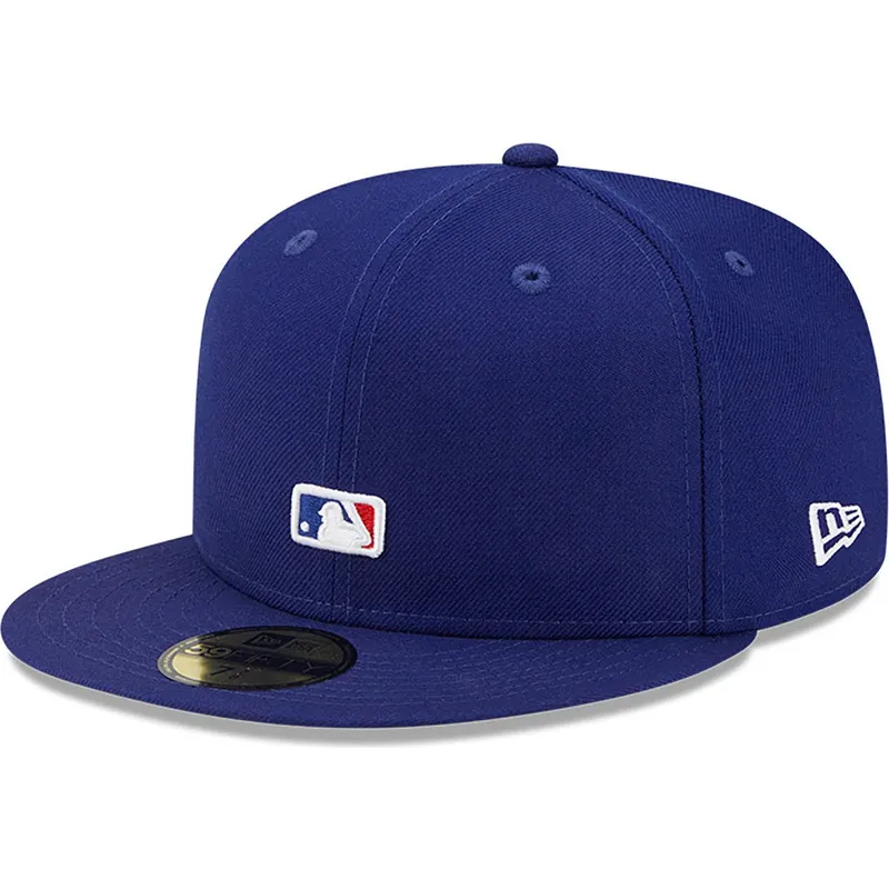 petten-plat-blauw-fitted-59fifty-reverse-van-los-angeles-dodgers-mlb-van-new-era