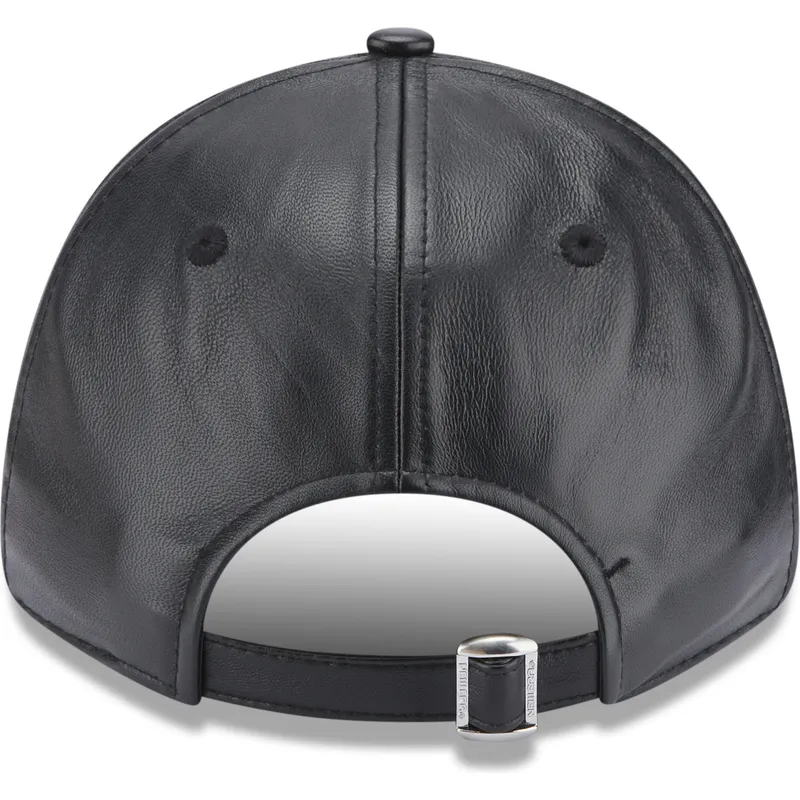 petten-gebogen-zwart-verstelbaar-9forty-leather-van-new-york-yankees-mlb-van-new-era