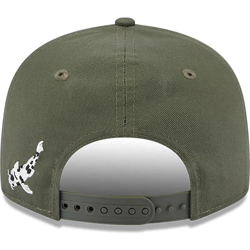 petten-plat-groen-snapback-9fifty-koi-fish-van-los-angeles-dodgers-mlb-van-new-era
