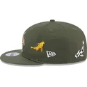 petten-plat-groen-snapback-9fifty-koi-fish-van-los-angeles-dodgers-mlb-van-new-era