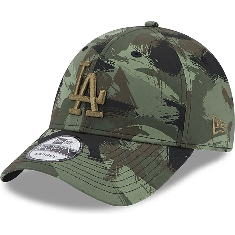 petten-gebogen-camouflage-verstelbaar-9forty-all-over-print-painted-van-los-angeles-dodgers-mlb-van-new-era