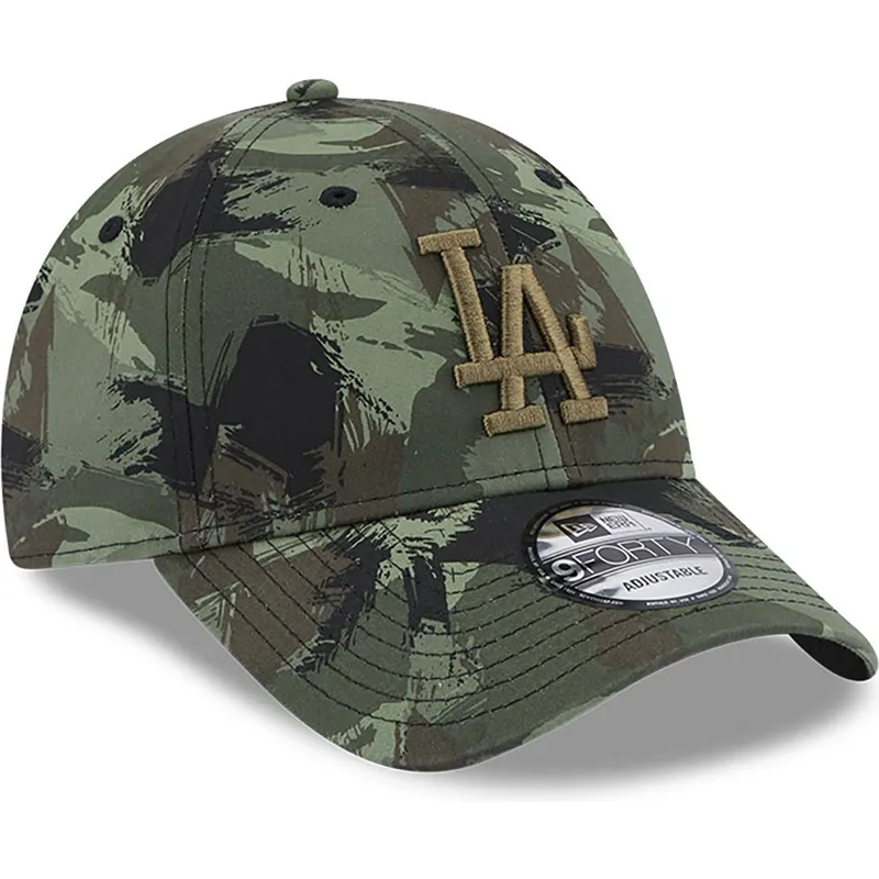 petten-gebogen-camouflage-verstelbaar-9forty-all-over-print-painted-van-los-angeles-dodgers-mlb-van-new-era