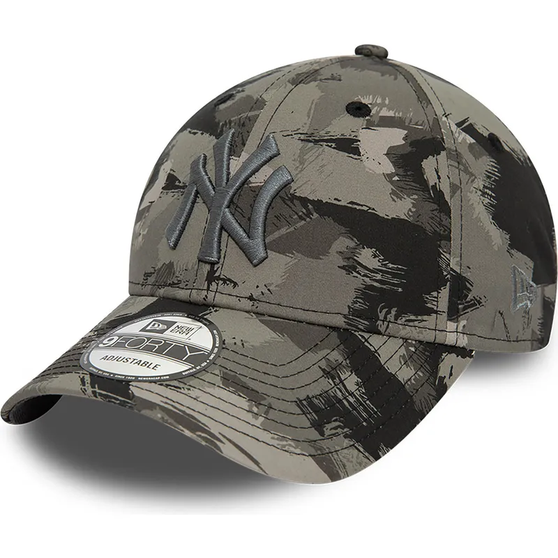 petten-gebogen-camouflage-verstelbaar-9forty-all-over-print-painted-van-new-york-yankees-mlb-van-new-era