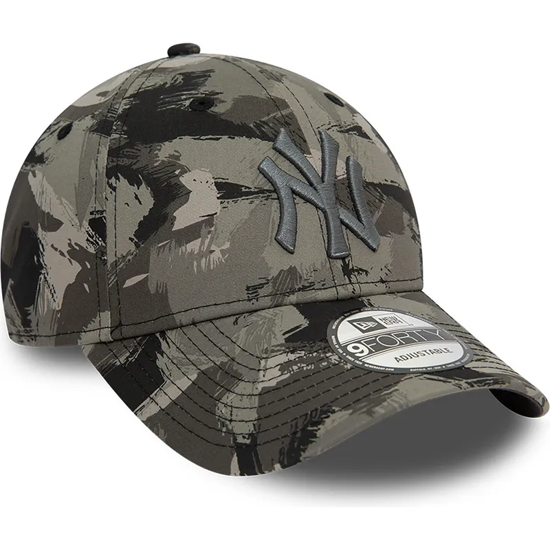 petten-gebogen-camouflage-verstelbaar-9forty-all-over-print-painted-van-new-york-yankees-mlb-van-new-era
