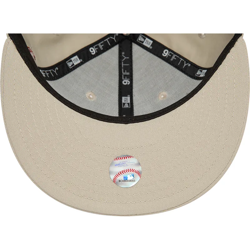 petten-plat-beige-snapback-9fifty-koi-fish-van-new-york-yankees-mlb-van-new-era