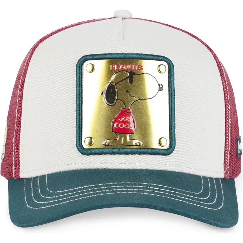 petten-gebogen-meerkleurig-snapback-joe-cool-joe2-snoopy-peanuts-van-capslab
