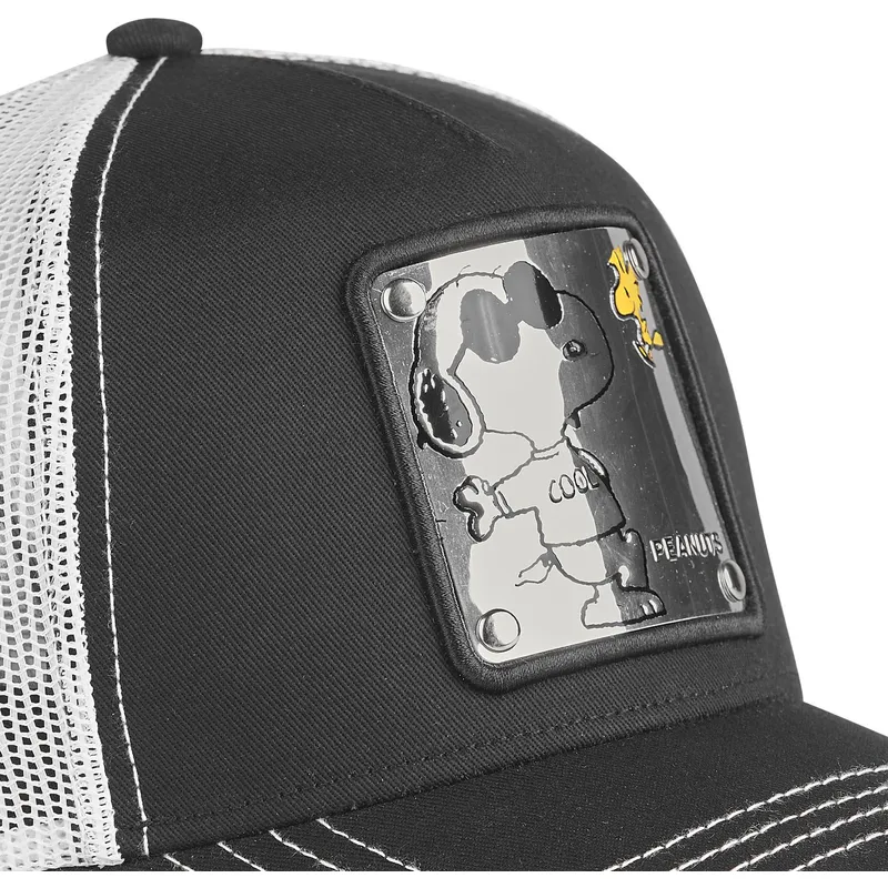 petten-gebogen-zwart-snapback-joe-cool-naw5-snoopy-peanuts-van-capslab