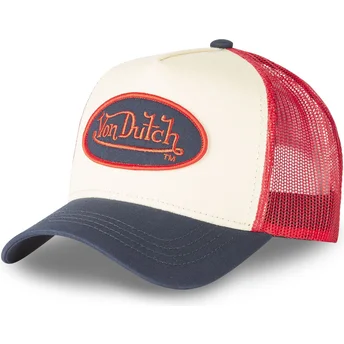 Petten gebogen meerkleurig snapback CLA5 van Von Dutch