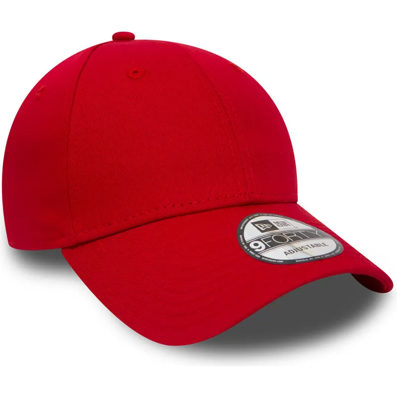 petten-gebogen-rood-verstelbaar-9forty-basic-flag-van-new-era petten-gebogen-rood-verstelbaar-9forty-basic-flag-van-new-era