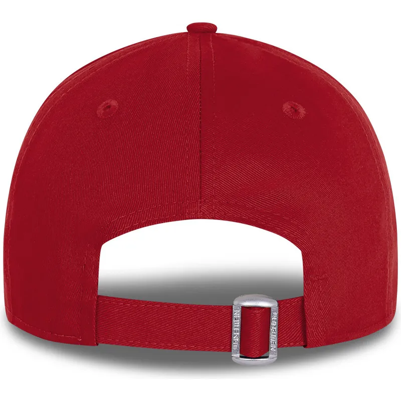 petten-gebogen-rood-verstelbaar-9forty-basic-flag-van-new-era petten-gebogen-rood-verstelbaar-9forty-basic-flag-van-new-era