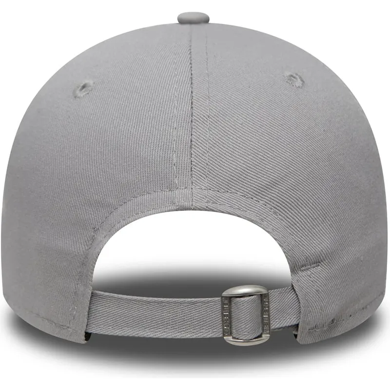 petten-gebogen-grijs-verstelbaar-voor-kinderen-9forty-essential-van-new-york-yankees-mlb-van-new-era