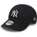 petten-gebogen-blauw-verstelbaar-voor-kinderen-9forty-essential-van-new-york-yankees-mlb-van-new-era
