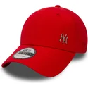 petten-gebogen-rood-verstelbaar-9forty-flawless-van-new-york-yankees-mlb-van-new-era