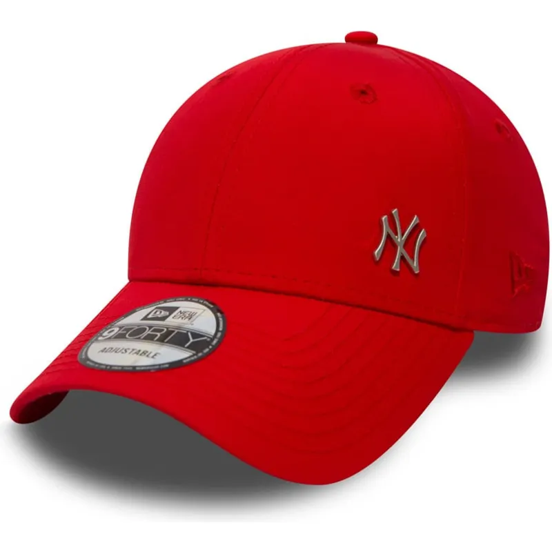 petten-gebogen-rood-verstelbaar-9forty-flawless-van-new-york-yankees-mlb-van-new-era