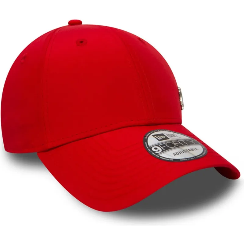 petten-gebogen-rood-verstelbaar-9forty-flawless-van-new-york-yankees-mlb-van-new-era