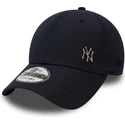 petten-gebogen-marineblauw-verstelbaar-9forty-flawless-van-new-york-yankees-mlb-van-new-era